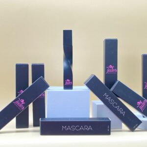 Mascara infused with lash growth serum